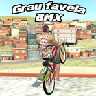 Grau favela BMX-icoon