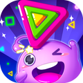 Color Pop-match 3 triangles