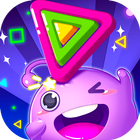 ikon Color Pop-match 3 triangles