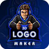 3D Esports Gaming Logo Maker biểu tượng