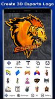 3D Esports Gaming Logo Maker capture d'écran 1