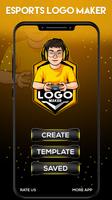 Gaming Logo Esport Maker Cartaz