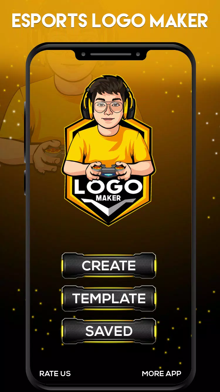 gaming LOGO maker DESIGN TEMPLATE