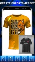 Jersey Maker Esports Gamer Art Screenshot 1