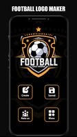 Football Logo Maker Plakat