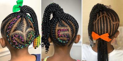 African kids hair style Ekran Görüntüsü 1