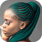 African Braids Hairstyles simgesi