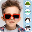 Boys hairstyle photo editor-icoon