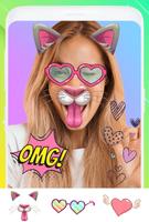 Cute cat face photo editor screenshot 2