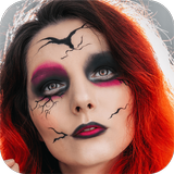 Halloween makeup photo editor icon