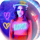 Neon effect camera: spiral art-APK
