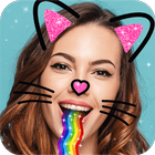 Photo face camera filter icon