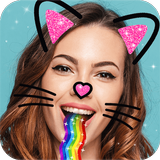 Photo face camera filter icon