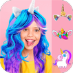 Unicorn photo editor camera