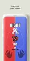 Left vs Right Brain Exercise Game Pro Affiche