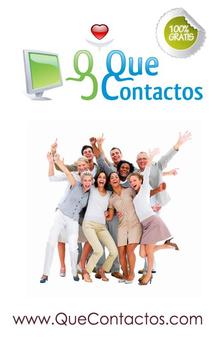 QueContactos buscar pareja y conocer gente gratis 海报