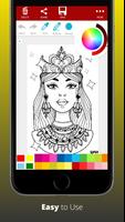 Livro de Colorir: Princesa Colorir Affiche