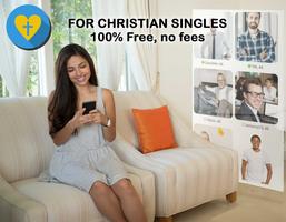 Christianical, dating chat app poster