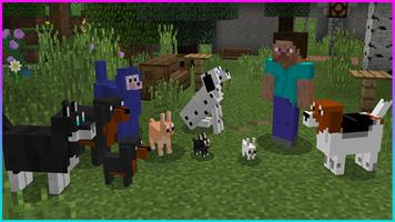 Dogs Mod for MCPE تصوير الشاشة 1