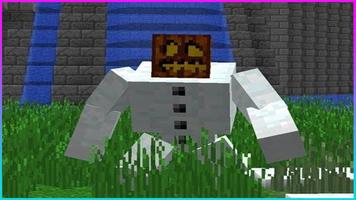 Snow Golem Mod for MCPE الملصق