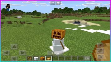 Snow Golem Mod for MCPE تصوير الشاشة 2