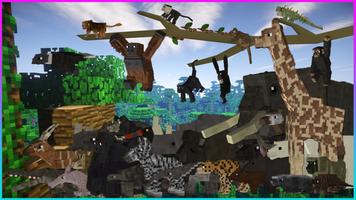 Zoo Mod for Minecraft PE Affiche