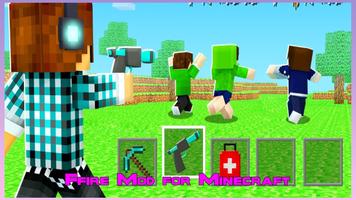 Mod FF Max Fire for Minecraft captura de pantalla 2
