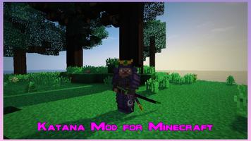 Katana Mod for Minecraft PE ポスター