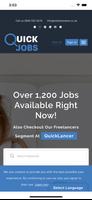 Quick Jobs: Jobs & Freelancers Affiche