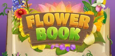 Flower Book Match3 Puzzle Game