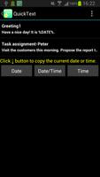 QuickText -Paste it so fast! syot layar 1
