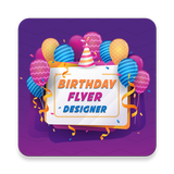 Birthday Flyer Card Maker icône