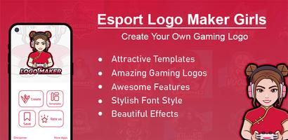 Logo Esport Maker For Girls Affiche