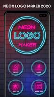 Neon Logo Maker Affiche