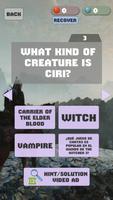 Witcher Quiz 3 poster