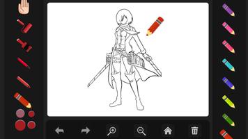 Attack on Titan Draw AOT Eren ảnh chụp màn hình 1