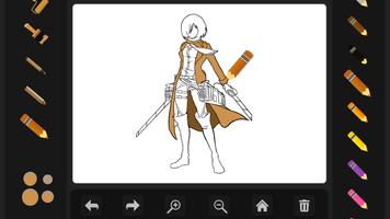 Attack on Titan Draw AOT Eren ảnh chụp màn hình 2