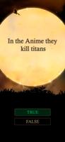Attack on Titan Quiz Anime ảnh chụp màn hình 2