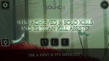 Attack on Titan Words Puzzle capture d'écran 2