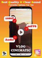 پوستر Free Vlog Maker & Music Video Editor, Photo Editor