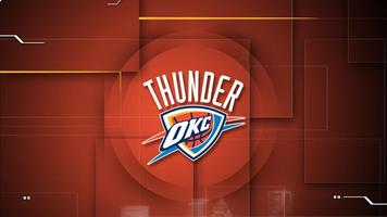 Oklahoma City Thunder Wallpaper Affiche