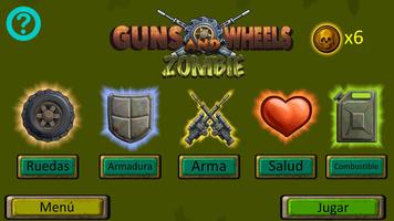 Guns And Wheels Zombie captura de pantalla 2