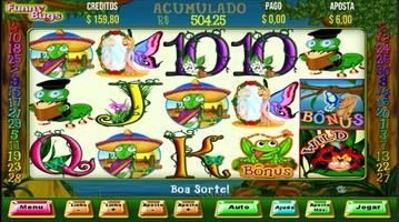 برنامه‌نما Funny Bugs Video Slot Bingo عکس از صفحه