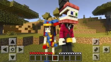 Caine Circo Digital Minecraft Cartaz