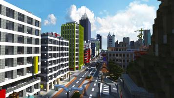 Mapas da cidade Minecraft Mod imagem de tela 3