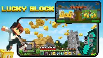 Lucky Block Mod para Minecraft imagem de tela 2