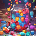 Colored Jars Breaking ikona