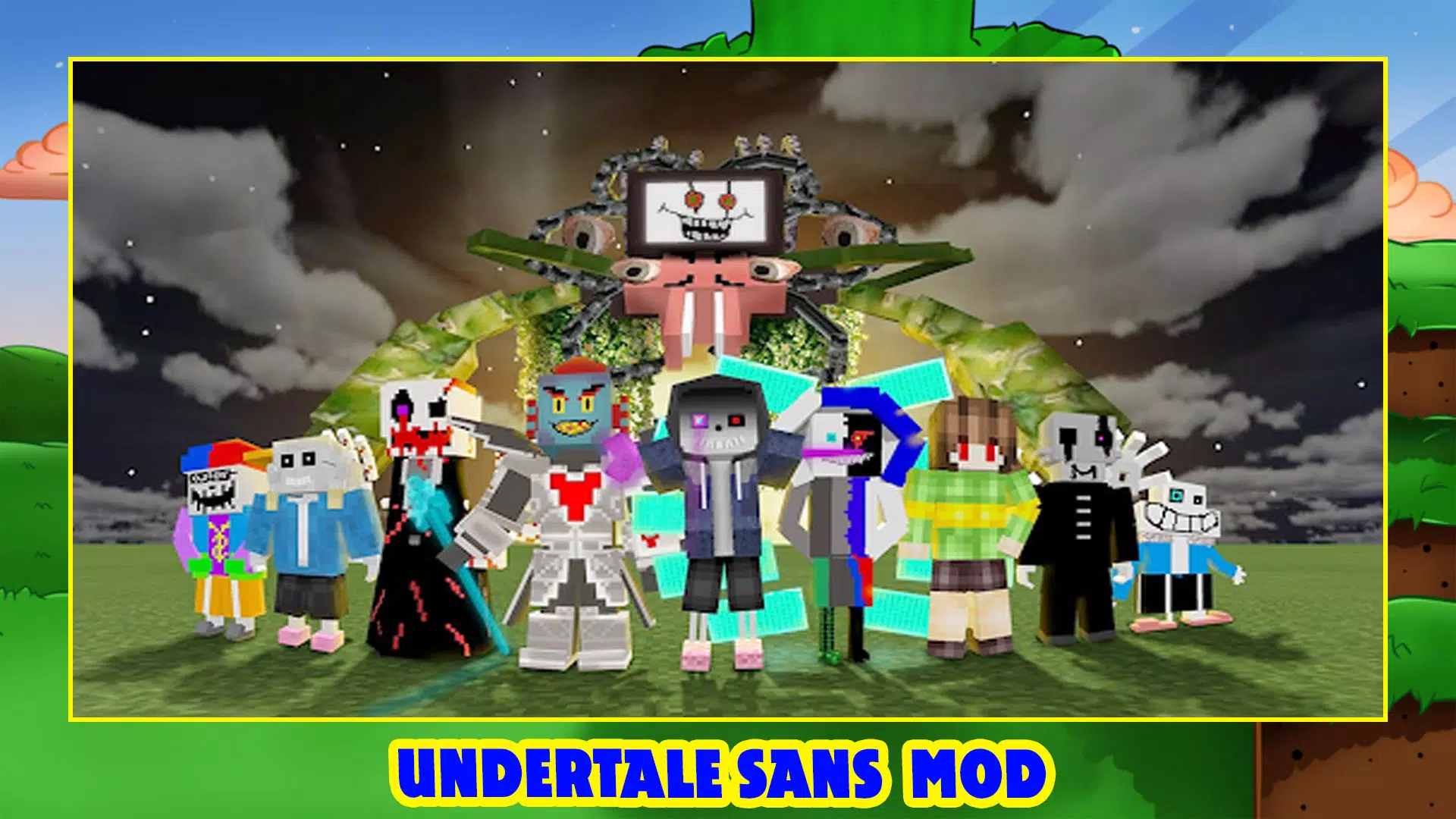 Sans - Undertale - Minecraft Poster for Sale by kijkopdeklok