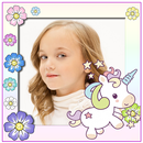 marcos de unicornios para niña-APK