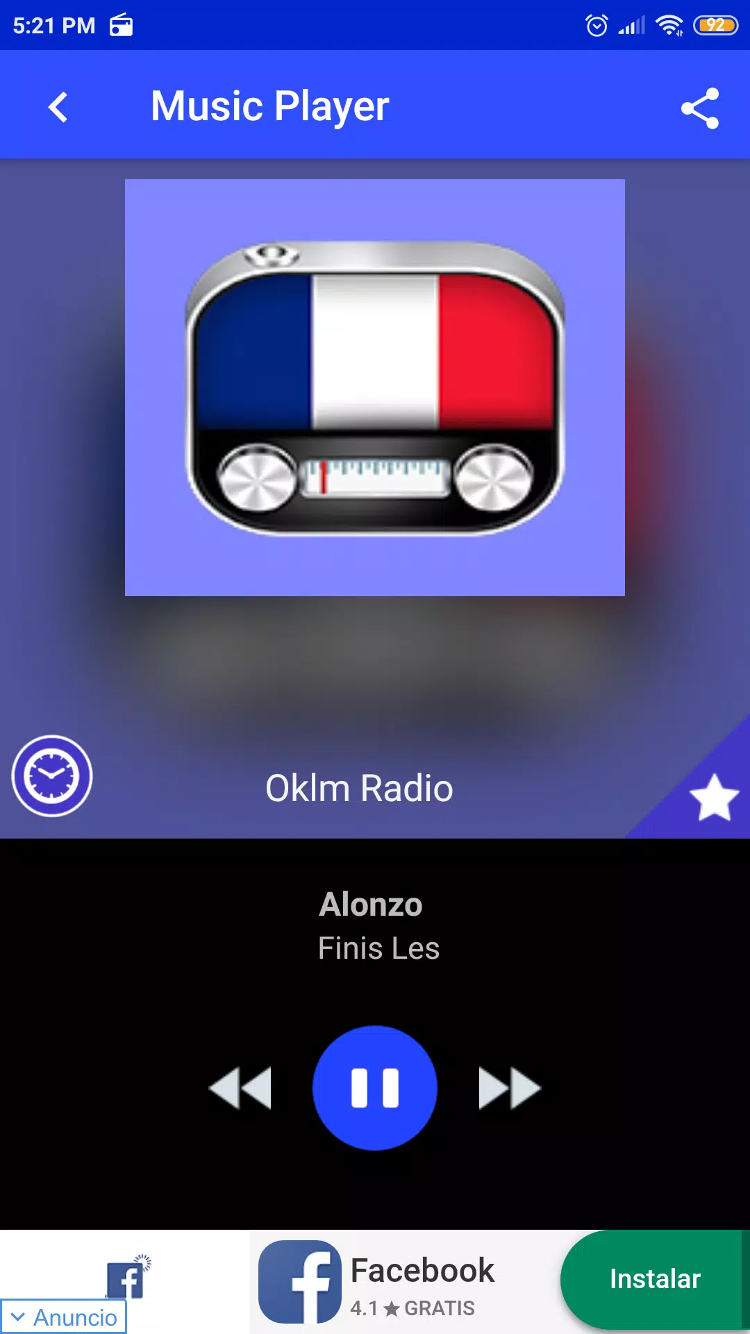 oklm radio online APK pour Android Télécharger